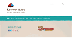 Desktop Screenshot of kashmirbaby.com